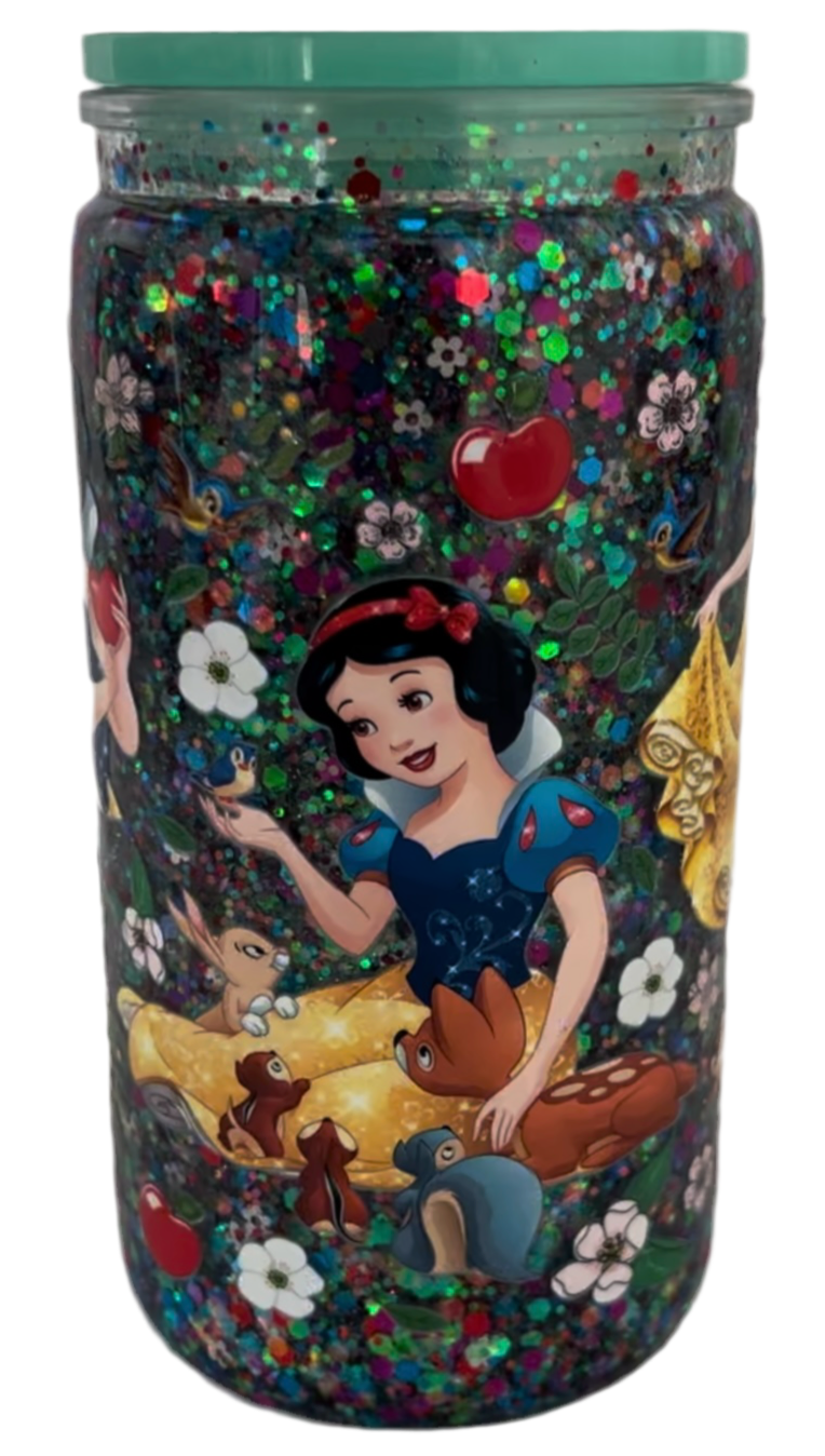 Snow White- 16oz Glitter Snowglobe